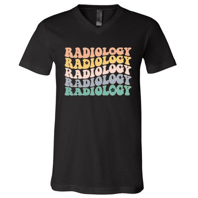 Radiology Radiologic Technologist Xray Tech V-Neck T-Shirt