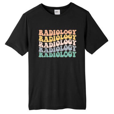 Radiology Radiologic Technologist Xray Tech Tall Fusion ChromaSoft Performance T-Shirt