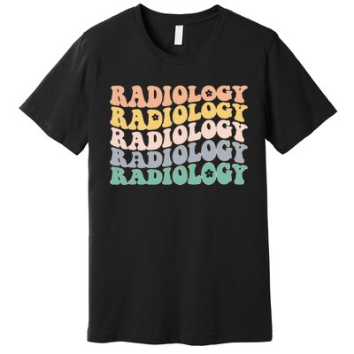 Radiology Radiologic Technologist Xray Tech Premium T-Shirt