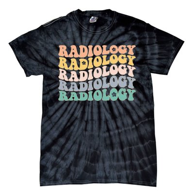 Radiology Radiologic Technologist Xray Tech Tie-Dye T-Shirt