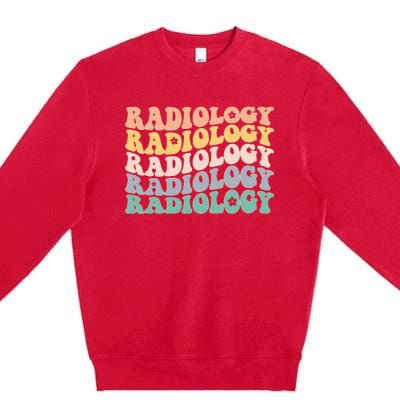 Radiology Radiologic Technologist Xray Tech Premium Crewneck Sweatshirt