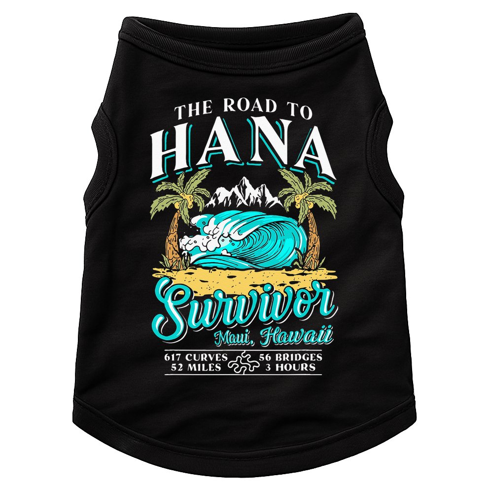 RJC Road to Hana Survivor Maui Hawaii Trip Adventure Doggie Tank