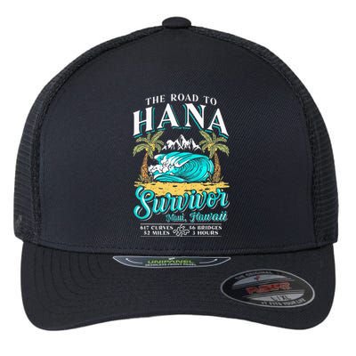 RJC Road to Hana Survivor Maui Hawaii Trip Adventure Flexfit Unipanel Trucker Cap