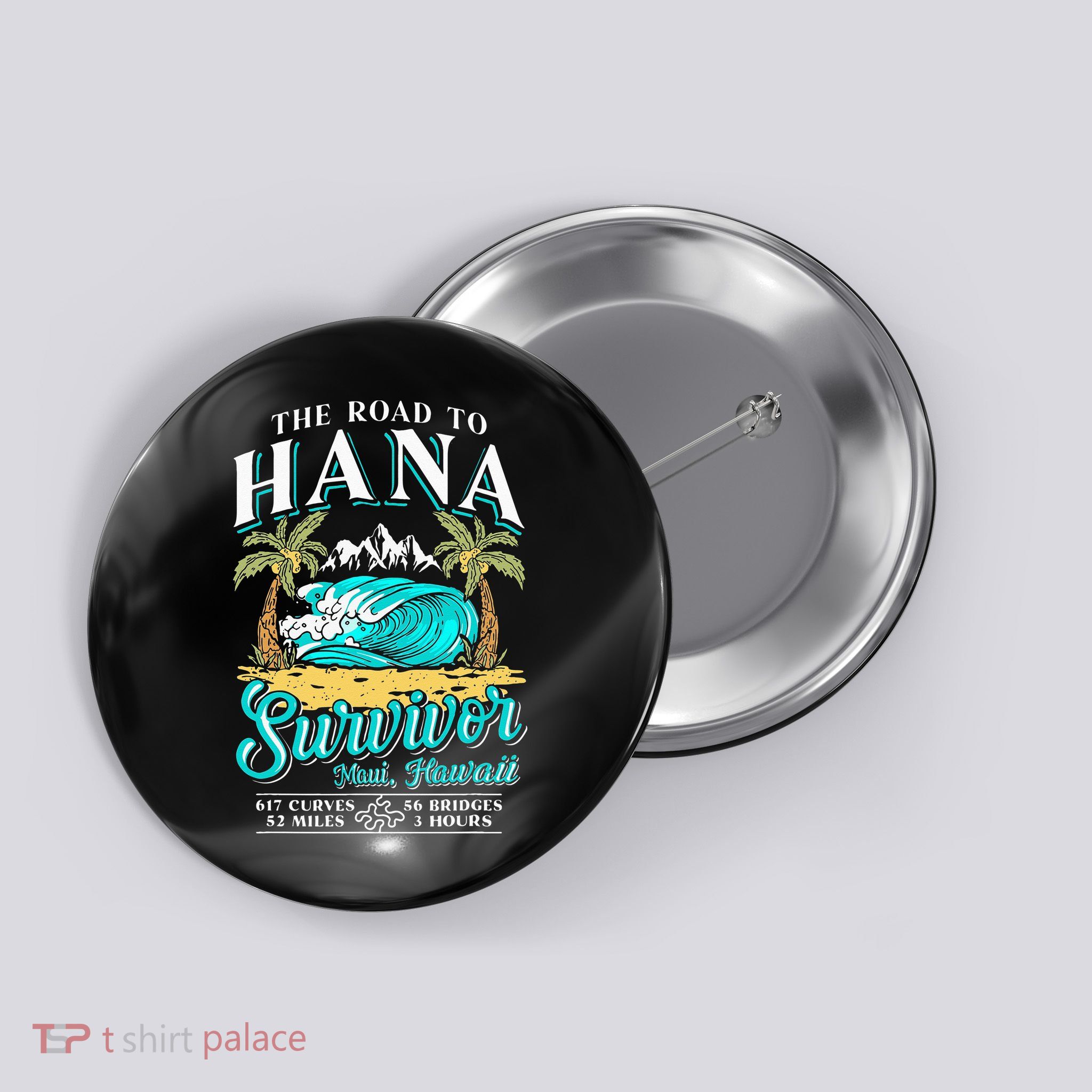 RJC Road to Hana Survivor Maui Hawaii Trip Adventure Button