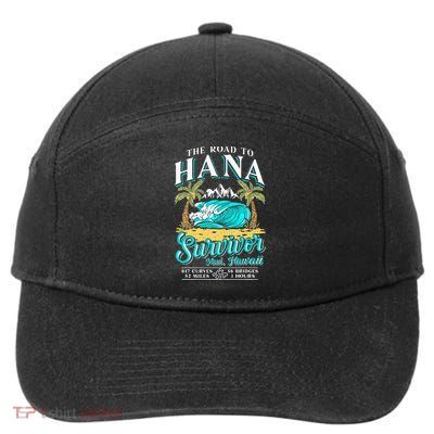 RJC Road to Hana Survivor Maui Hawaii Trip Adventure 7-Panel Snapback Hat