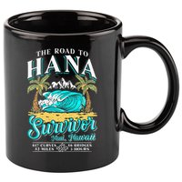 RJC Road to Hana Survivor Maui Hawaii Trip Adventure 11oz C Handle Ceramic Mug