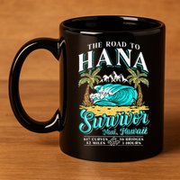 RJC Road to Hana Survivor Maui Hawaii Trip Adventure 11oz C Handle Ceramic Mug