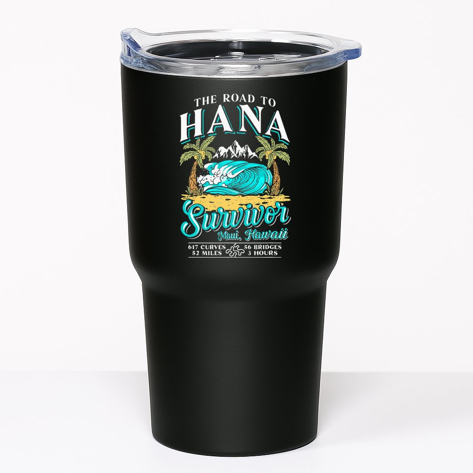 RJC Road to Hana Survivor Maui Hawaii Trip Adventure Tumbler