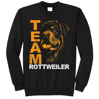 Rottweiler Rottie Team Love Dog Owners Sweatshirt