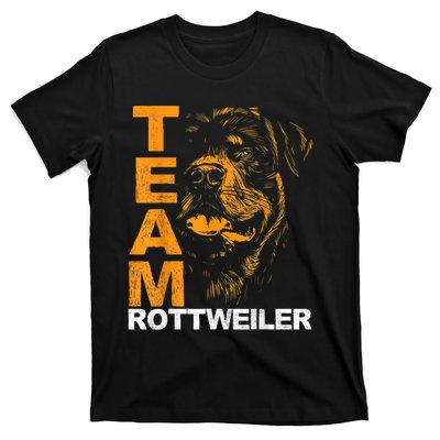 Rottweiler Rottie Team Love Dog Owners T-Shirt