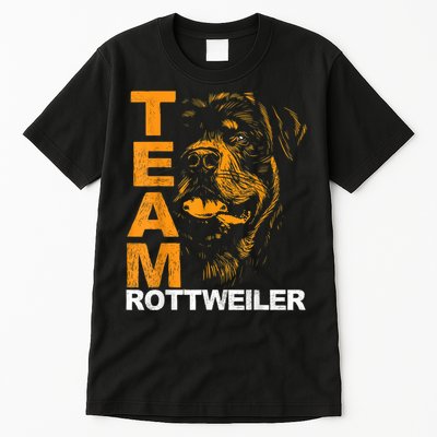 Rottweiler Rottie Team Love Dog Owners Tall T-Shirt