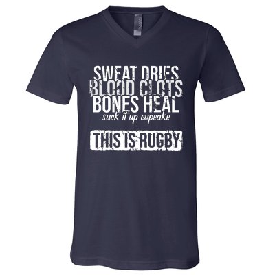 Rugby V-Neck T-Shirt