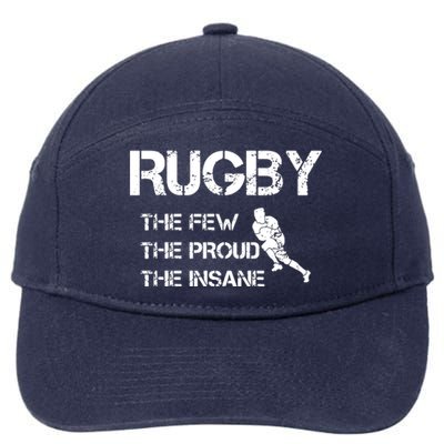 Rugby 7-Panel Snapback Hat