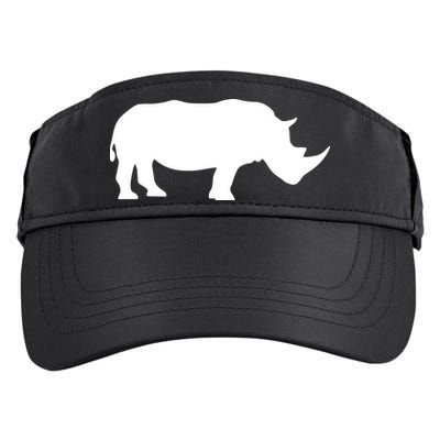 Rhinoceros Rhino Unicorn Wild Animal Lover Adult Drive Performance Visor