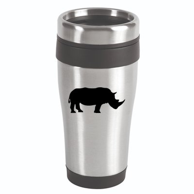 Rhinoceros Rhino Unicorn Wild Animal Lover 16oz Travel Tumbler
