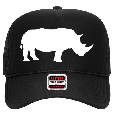 Rhinoceros Rhino Unicorn Wild Animal Lover Trucker Hat