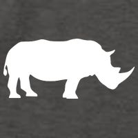 Rhinoceros Rhino Unicorn Wild Animal Lover Vector Backpack