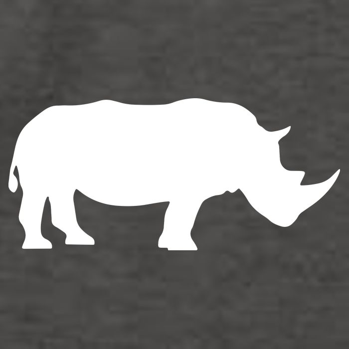 Rhinoceros Rhino Unicorn Wild Animal Lover Vector Backpack