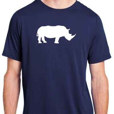 Rhinoceros Rhino Unicorn Wild Animal Lover Adult ChromaSoft Performance T-Shirt