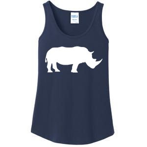 Rhinoceros Rhino Unicorn Wild Animal Lover Ladies Essential Tank