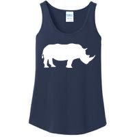 Rhinoceros Rhino Unicorn Wild Animal Lover Ladies Essential Tank