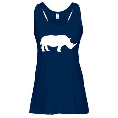 Rhinoceros Rhino Unicorn Wild Animal Lover Ladies Essential Flowy Tank