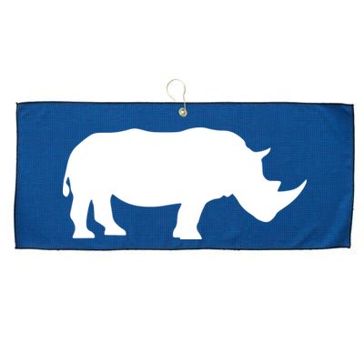 Rhinoceros Rhino Unicorn Wild Animal Lover Large Microfiber Waffle Golf Towel