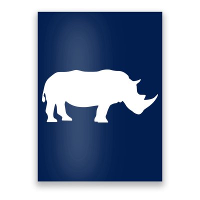 Rhinoceros Rhino Unicorn Wild Animal Lover Poster