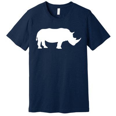 Rhinoceros Rhino Unicorn Wild Animal Lover Premium T-Shirt