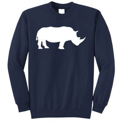 Rhinoceros Rhino Unicorn Wild Animal Lover Tall Sweatshirt