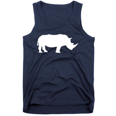 Rhinoceros Rhino Unicorn Wild Animal Lover Tank Top