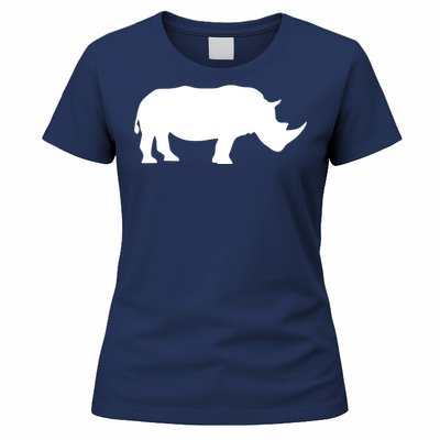 Rhinoceros Rhino Unicorn Wild Animal Lover Women's T-Shirt