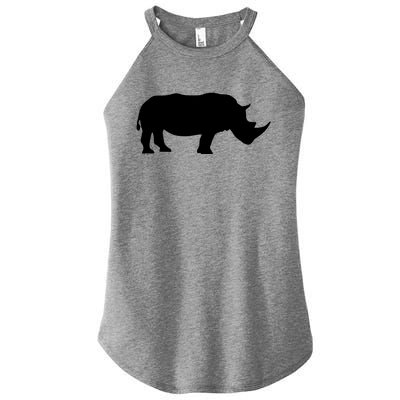 Rhinoceros Rhino Unicorn Wild Animal Lover Women's Perfect Tri Rocker Tank