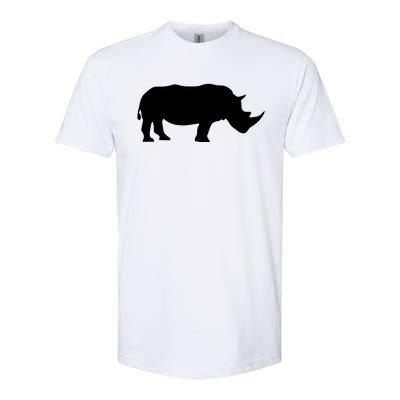 Rhinoceros Rhino Unicorn Wild Animal Lover Softstyle CVC T-Shirt