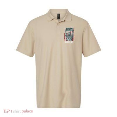 Resist Resistance USA Statue Of Liberty Hands Off Protest Polo