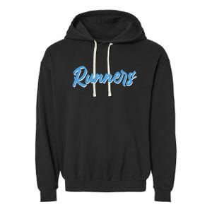 Runners Garment-Dyed Fleece Hoodie