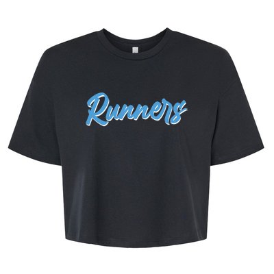 Runners Bella+Canvas Jersey Crop Tee