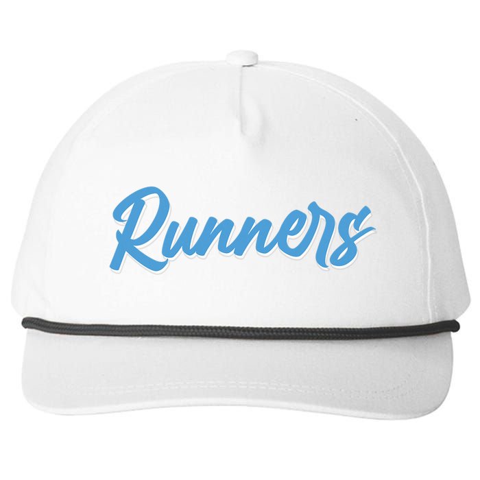 Runners Snapback Five-Panel Rope Hat