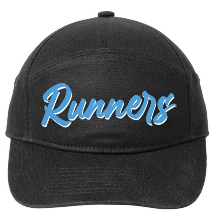 Runners 7-Panel Snapback Hat