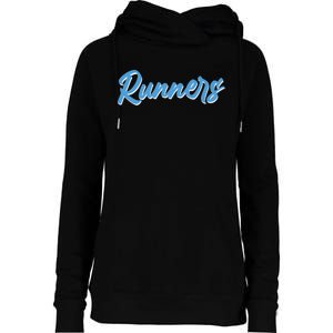 Runners Womens Funnel Neck Pullover Hood