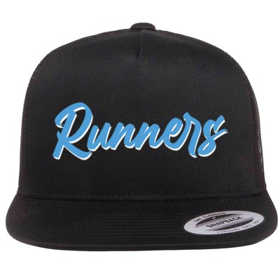 Runners Flat Bill Trucker Hat