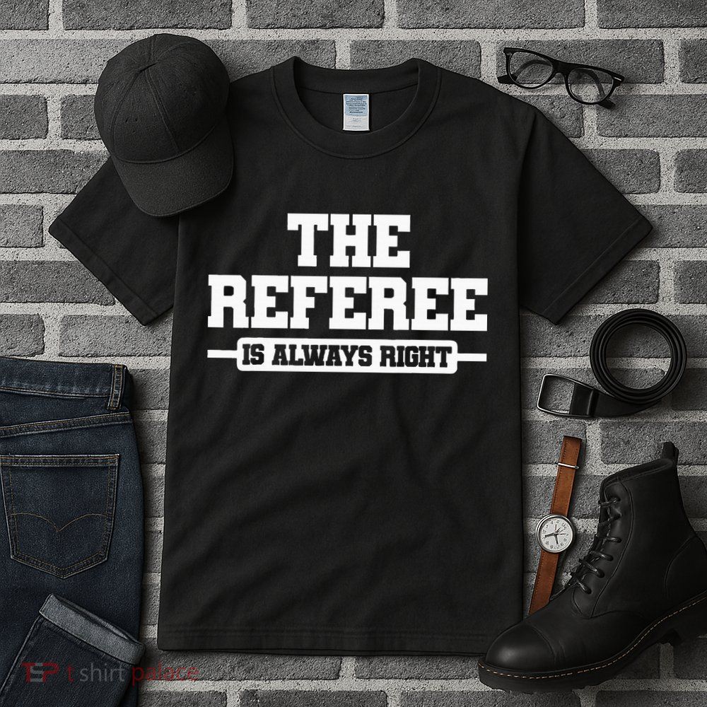 Referee Ref Umpire Tall T-Shirt
