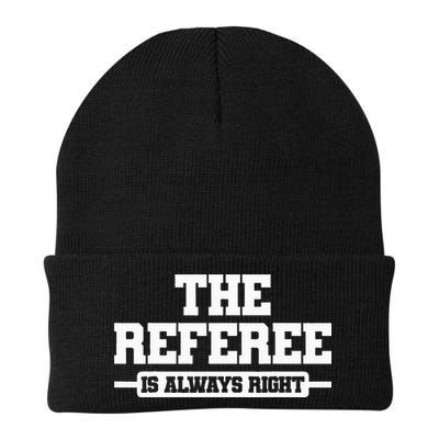 Referee Ref Umpire Beanie