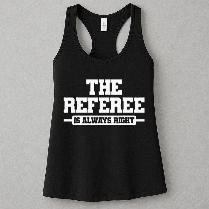 Referee Ref Umpire Womens Tank Top