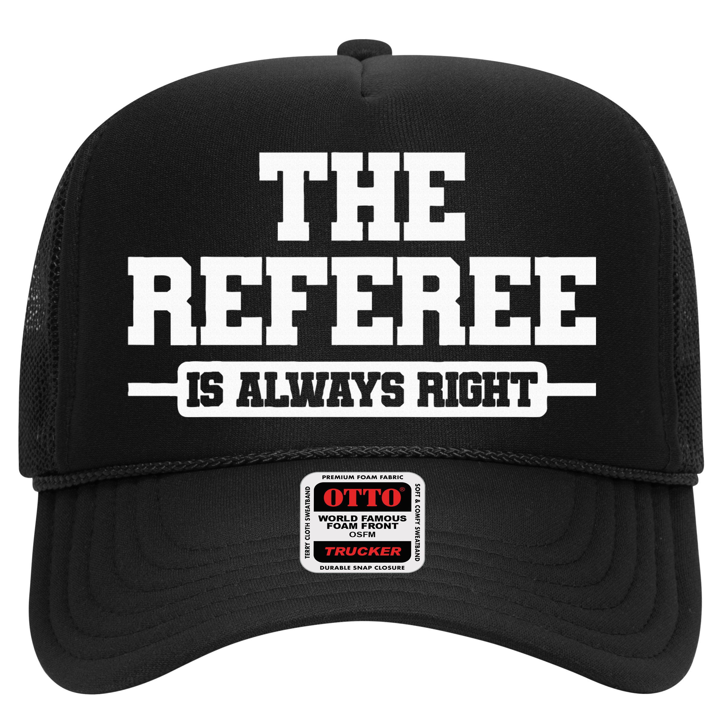 Referee Ref Umpire Hat
