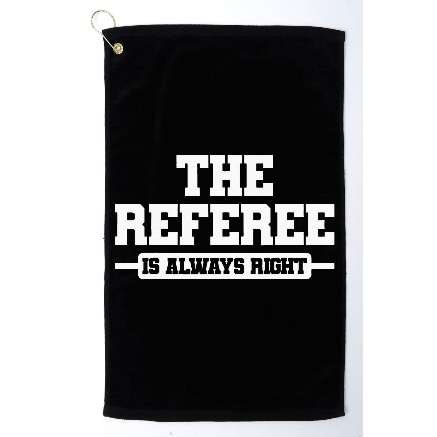 Referee Ref Umpire Golf Towel