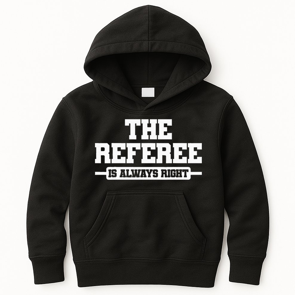Referee Ref Umpire Kids Hoodie