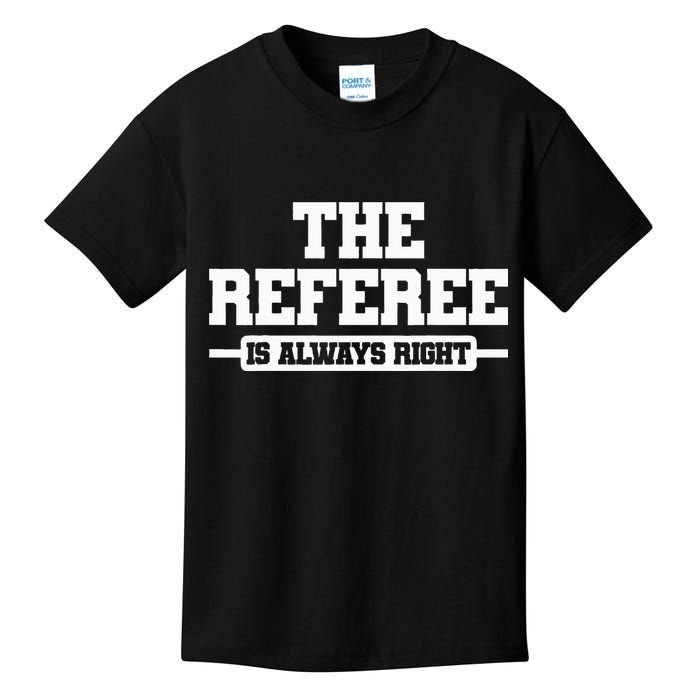 Referee Ref Umpire Kids T-Shirt