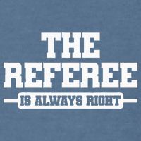 Referee Ref Umpire Garment-Dyed Sweatshirt