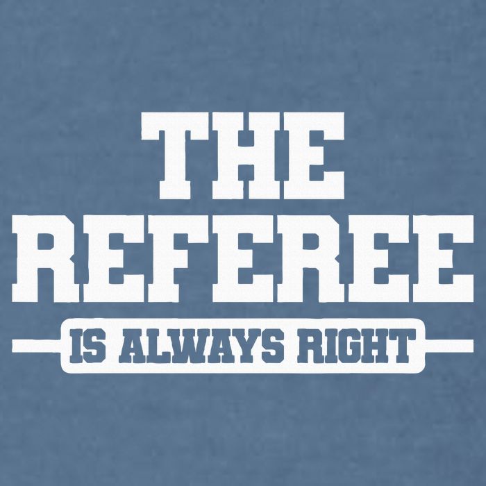 Referee Ref Umpire Garment-Dyed Sweatshirt